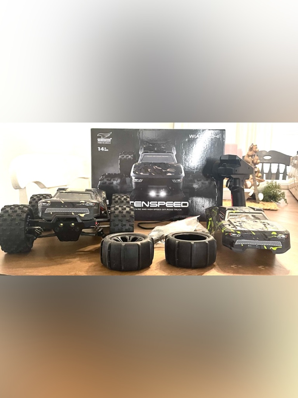 Tenspeed 1/14 RC 4WD Off-Road Truggy - Black